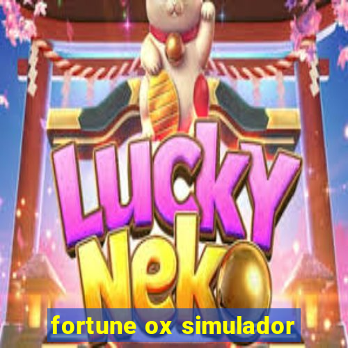 fortune ox simulador